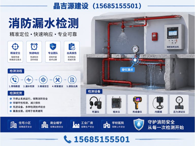 白云区自来水漏水检测展示图